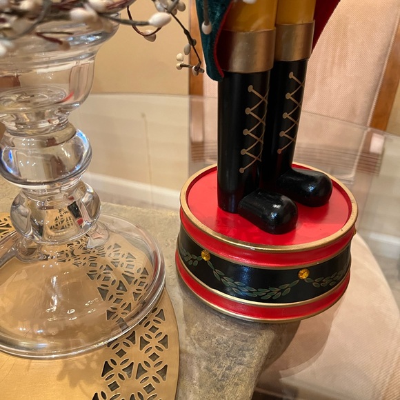 Vintage Nutcracker Wooden Drummer Boy 24” - Picture 8 of 8